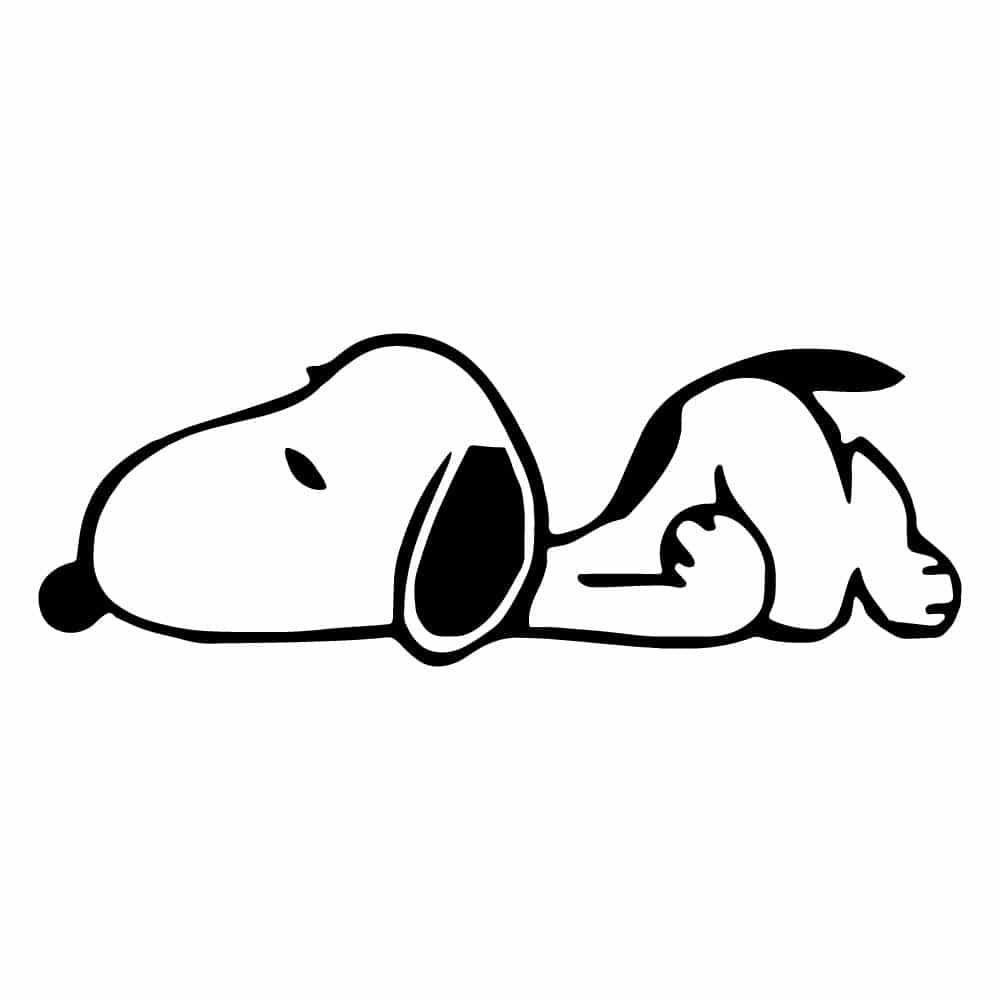 Snoopy Sad Tg Vinyl